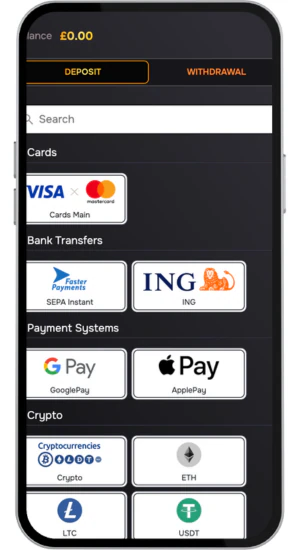 Deposit Coin Strike